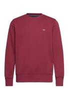 Reg Shield Cneck Sweat GANT Red