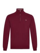 Superfine Lambswool Half Zip GANT Red