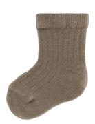 Nbnrakel Nil Sock Wo/Po Lil Lil'Atelier Beige