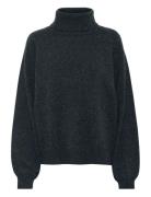 Manzigz Wool Rollneck Noos Gestuz Grey