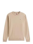 Tjm Reg S Flag Crew Tommy Jeans Beige