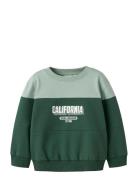 Nmmvemil Ls Nreg Sweat Bru Name It Green