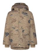 Polyester Jacket - Aop Mikk-line Khaki