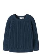 Nmmvolly Ls Knit Name It Navy