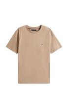 Ess Seasonal Reg Fit Solid Tee Tommy Hilfiger Beige