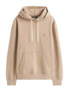 Ess Seasonal Fleece Hoody Tommy Hilfiger Beige