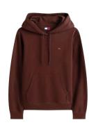 Tjw Reg S Flag Hoodie Tommy Jeans Brown