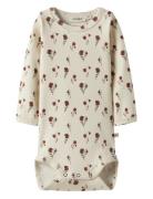 Nbflavo Egi Ls Slim Body Lil Lil'Atelier Cream