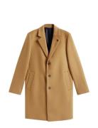 Dc Wool Mix Coat Tommy Hilfiger Beige