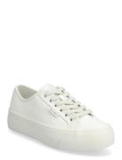 Vulc Flatf Lace Up Lth Calvin Klein White