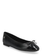 Patent Toe-Cap Lthr Ballerina Tommy Hilfiger Black