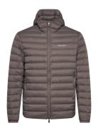 Down Jacket Armani Exchange Brown