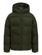 Jjesoho Puffer Hood Sn Jnr Jack & J S Khaki