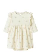 Nbfgavo Ege Ls Body Dress Lil Lil'Atelier Cream