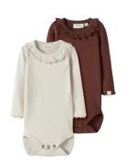 Nbfgayo Koj 2P Ls Slim Body Lil Lil'Atelier Patterned