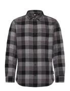 Motherfly Plaid Ls Shirt Quiksilver Grey