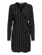 Onlkeshav L/S V-Neck Wrap Dress Wvn ONLY Black