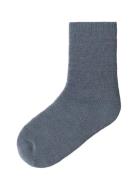 Nmmwaksi Wo/Bl Terry Sock Name It Grey