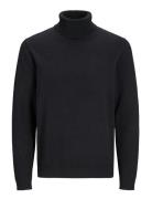 Jjebasic Knit Roll Neck Jnr Jack & J S Black