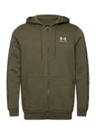 Ua Icon Fleece Fz Taping Under Armour Green