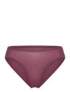 Soft Touch Veil High-Leg Briefs Organic Basics Burgundy