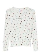 Vmlavender Bloom Ls Top Jrs Girl Vero Moda Girl White