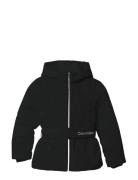 Classic Belted Jacket Calvin Klein Black
