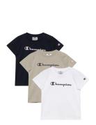 3 Pack Ss Tee Champion Patterned