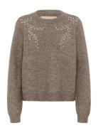 Cuosana Kimmy Bling Pullover Culture Beige