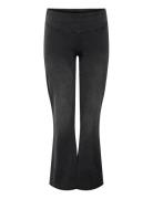 Carroyal Mid Waist Flared Legging Noos ONLY Carmakoma Black