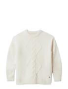 Fluffy Sweater Calvin Klein White