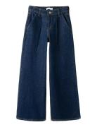 Nkfbella Hw W Pleat Jeans 3020-Az L Noos Name It Navy