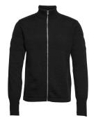 Wool Klemens Zip Knit Fav Mads Nørgaard Black
