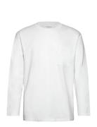 Over D Pocket Tee L/S Lindbergh White