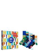 The Beatles 6-Pack Socks Gift Set Happy Socks Blue