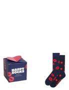 2-Pack Valentine’s Socks Gift Set Happy Socks Navy
