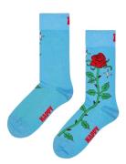 Rose Sock Happy Socks Blue