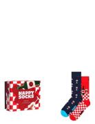 2-Pack Wine Gift Set Happy Socks Red