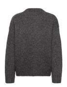 Rwtulip Wool Blend Ls Turtleneck Pl Rosemunde Grey