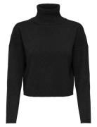 Onlama Life Ls Rib Rollneck Cc Knt ONLY Black