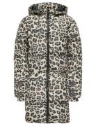 Kogdalia Puffer Aop Jacket Cs Otw Kids Only Beige