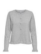 Onlcinderel Ls Frill Cardigan Ex Knt ONLY Grey