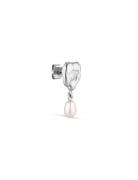 Drippy Earstud With Pearl Pendant Jane Koenig Pink