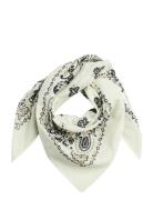 Pcjolanda Square Scarf Bc Pieces White