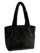 Pcjanice Fur Shopper Pieces Black