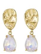 Karma Crystal Earring Bud To Rose Gold
