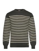 Striped Mariner Sweater "Molène" Armor Lux Grey