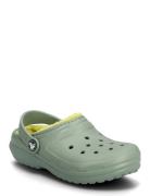 Classic Lined Clog K Crocs Green