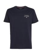 Cn Ss Tee Logo Tommy Hilfiger Navy