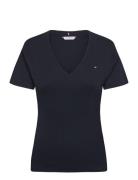 New Slim Cody V-Nk Ss Tommy Hilfiger Black